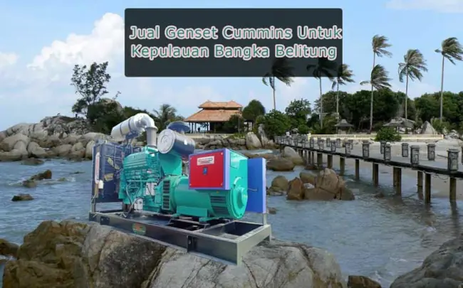 Jual Genset Cummins Bangka Belitung Powerline