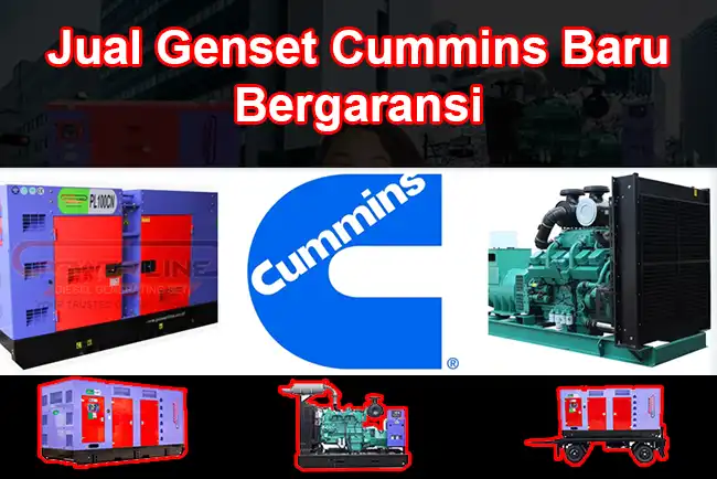 Jual Genset Cummins Baru Bergaransi