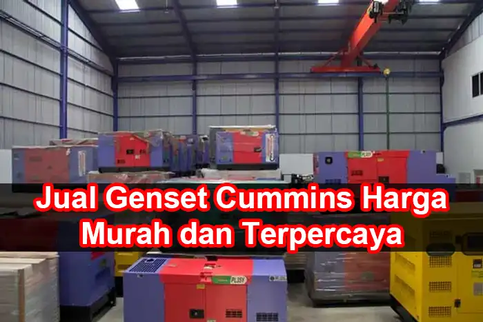 Jual Genset Cummins Harga Murah dan Terpercaya