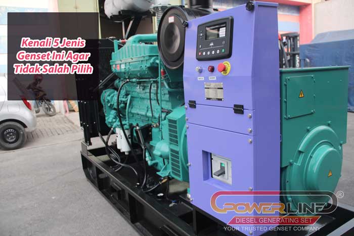 Kenali 5 Jenis Genset Ini Agar Tidak Salah Pilih