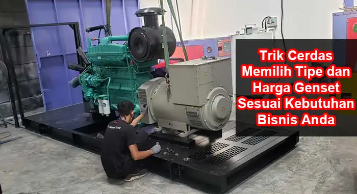 Trik Cerdas Memilih Tipe dan Harga Genset Sesuai Kebutuhan Bisnis Anda