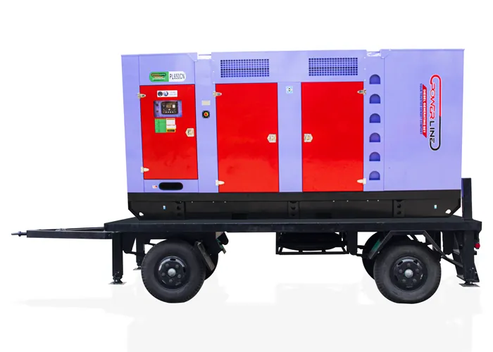 trailer genset cummins