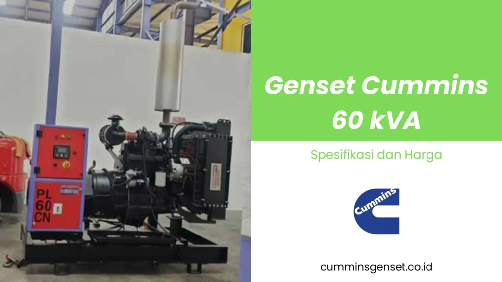 Spesifikasi dan Harga Genset cummins 60 kVA