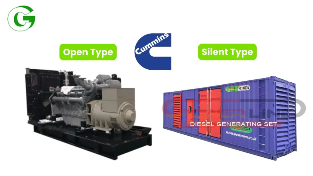 Harga Genset Cummins 1000 kVA Silent dan Open