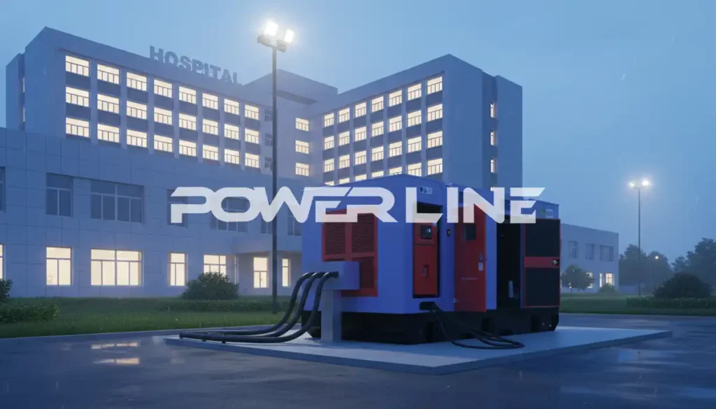 genset rumah sakit powerline