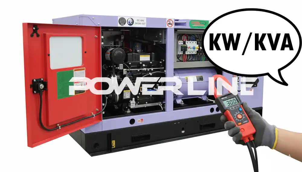 hitung kapasitas genset powerline