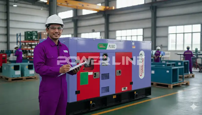 listrik tidak stabil gunakan genset powerline