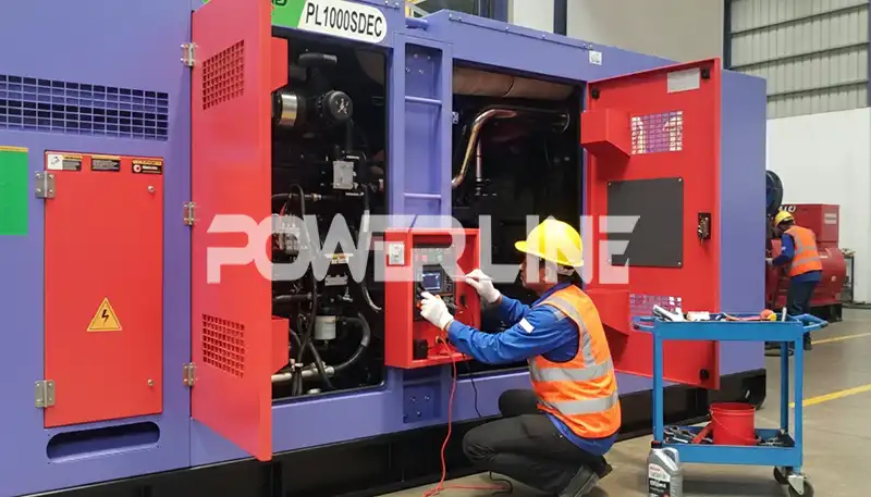 perawatan genset powerline