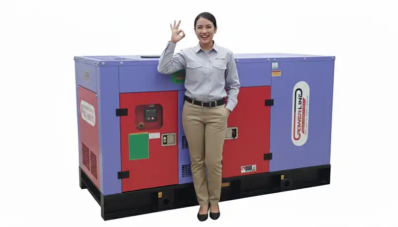pilih genset silent powerline