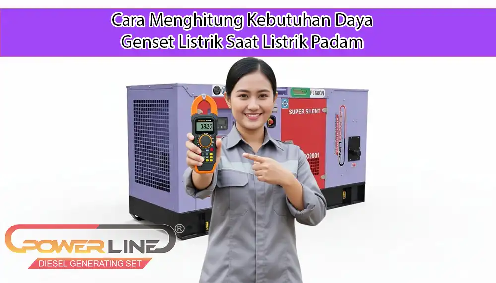 menghitung kebutuhan daya genset