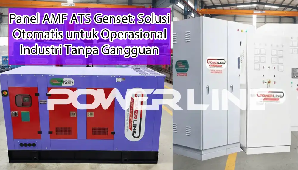 panel ats amf genset