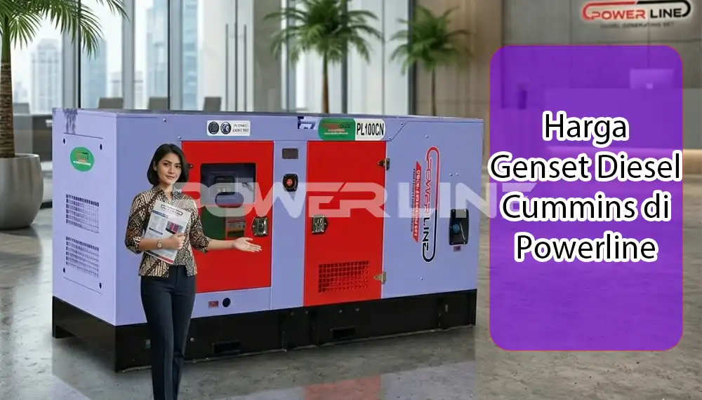 Harga Genset Diesel Cummins di Powerline