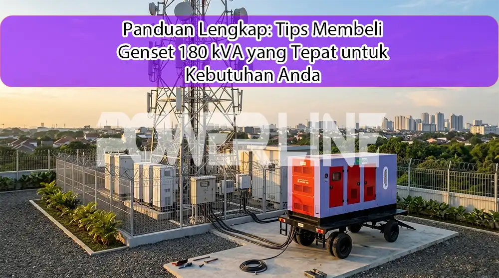 Panduan Membeli Genset 180 kVA