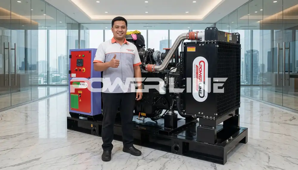 genset cummins original powerline