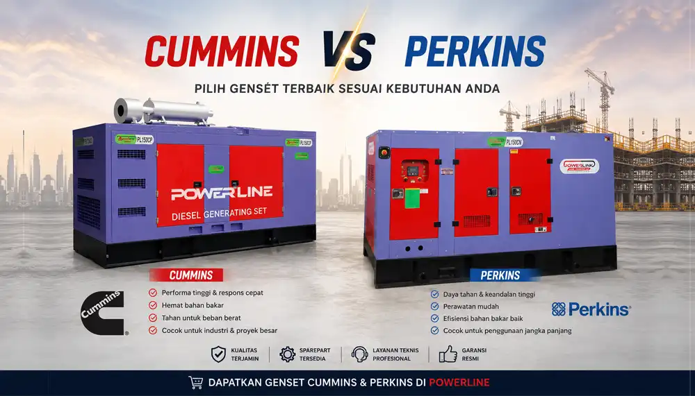 genset cummins vs perkins