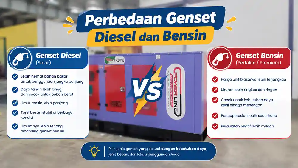 Diesel vs Gasoline Generator Comparison